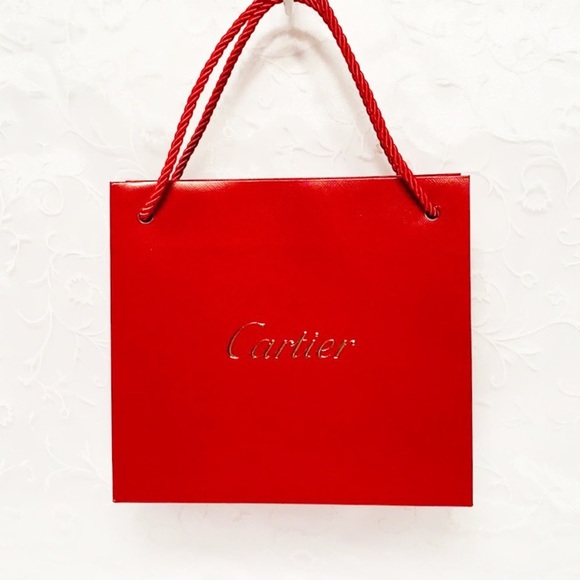 Cartier Handbags - CARTIER AUTHENTIC GIFT BAG